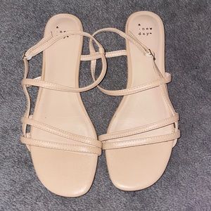 Nude sandals